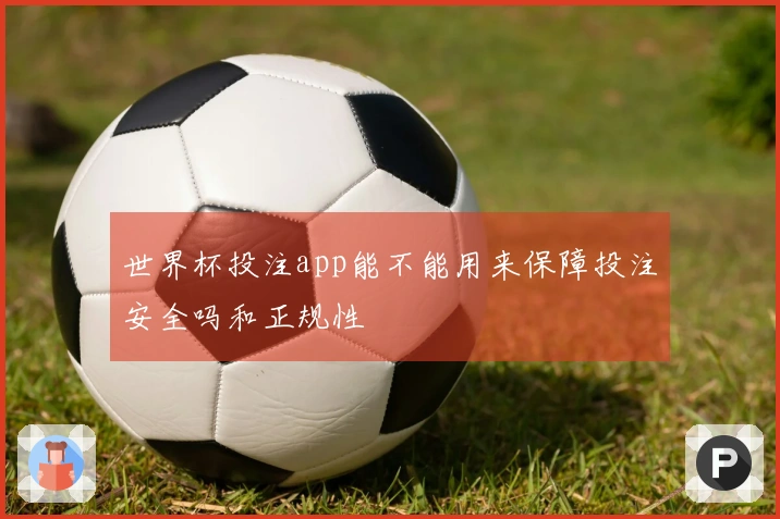 世界杯投注app能不能用来保障投注安全吗和正规性体育资讯